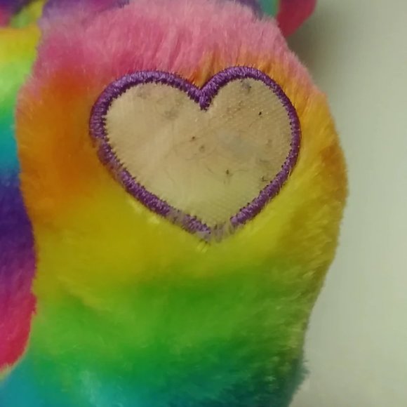 Build a Bear Rainbow Kitty Cat 15" Plush Stuffed - Picture 7 of 7